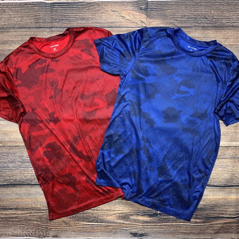 Boys Youth XLarge  sport tek camo shirts